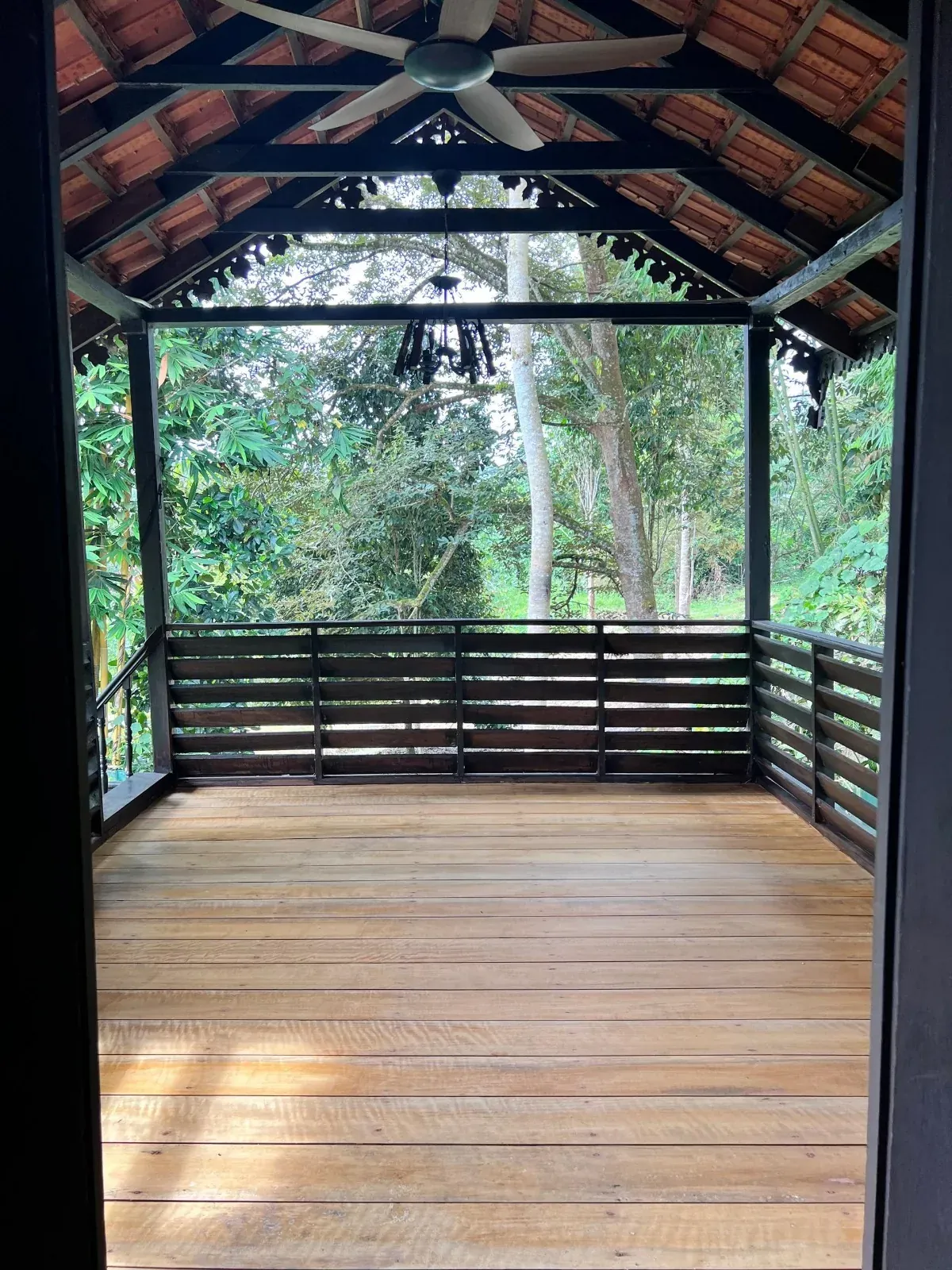 Heritage Kampung Home Wooden Verandah